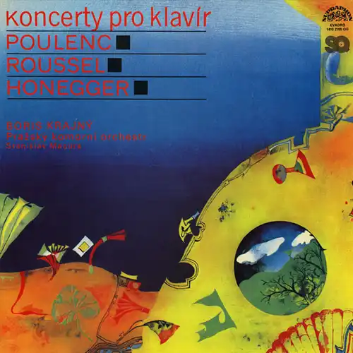 Poulenc. Roussel. Honegger – Koncerty Pro Klavír